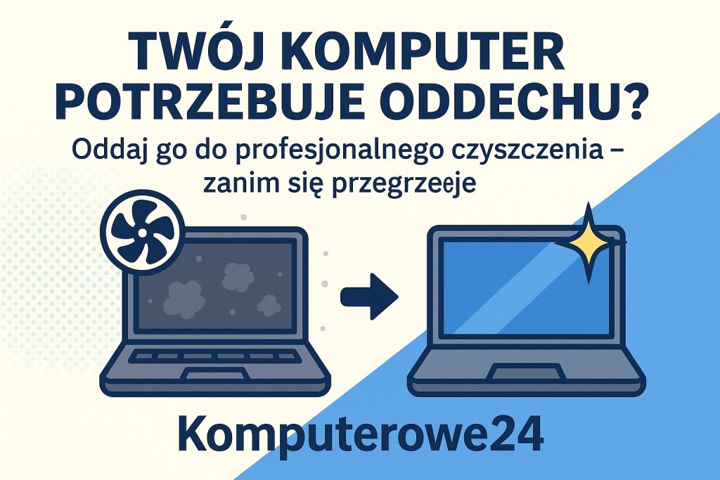 Czyszczenie laptopa - serwis komputerowy